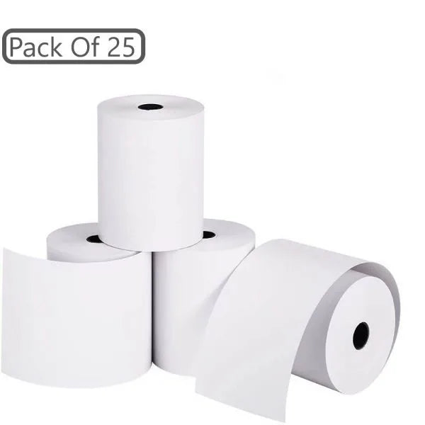 58mm 2 Inch Thermal Paper Roll | 55gsm/15meters | Pack of 25