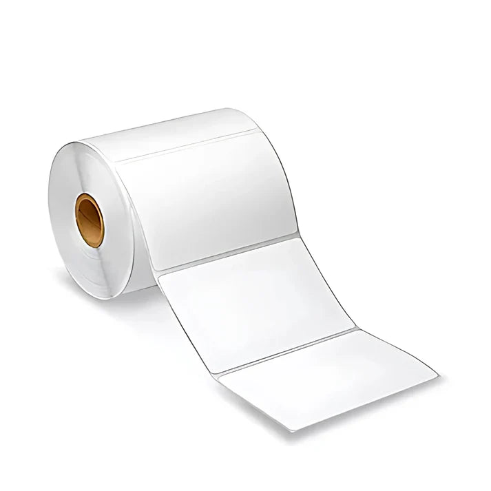 100×75 mm 4×3 Inch Label Roll Direct Thermal DT Barcode | 500 Stickers per Roll