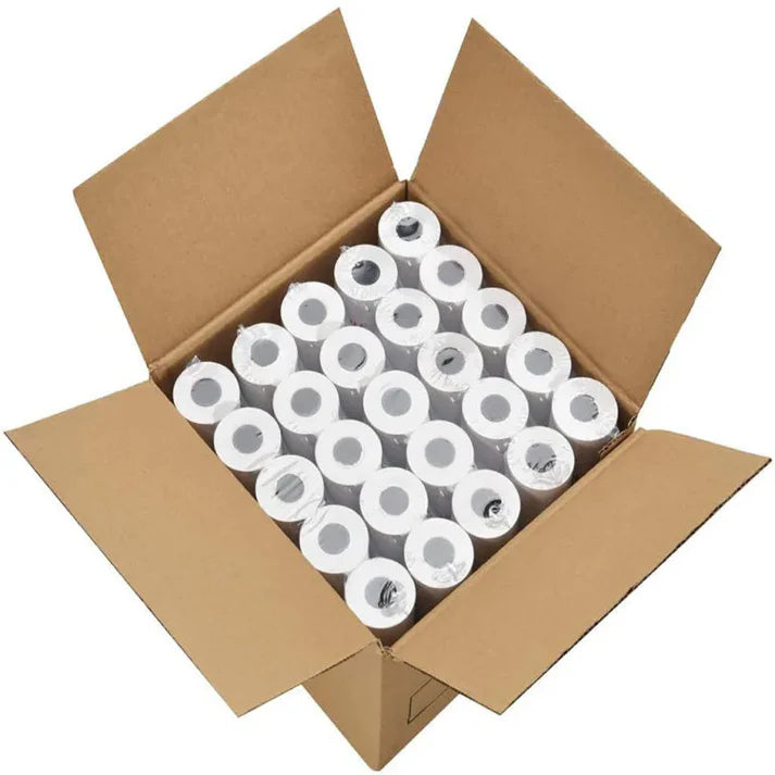 80mm 3 Inch Thermal Paper Roll | 55gsm/55dia | Pack of 25