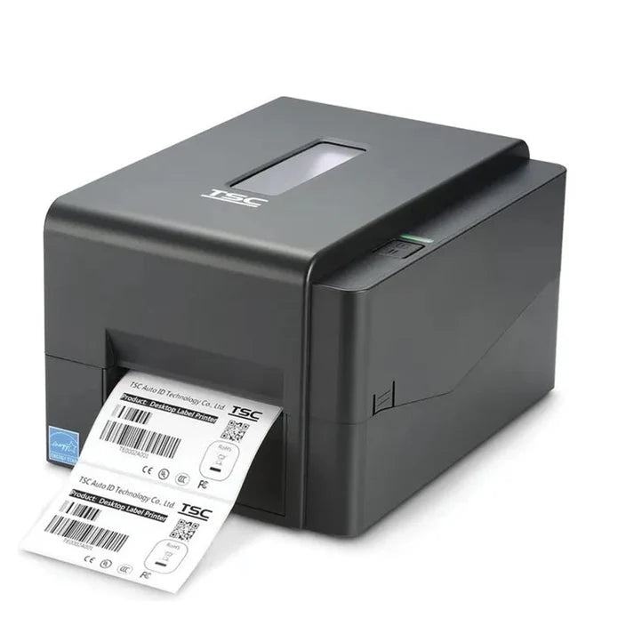 TSC TE244 Desktop Thermal Transfer Barcode Printer with USB Connectivity 203 DPI Bar Code Label Printer, Black