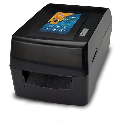 TVS ELECTRONICS LP 46 Lite |Thermal Label Printer| Supports Both 0.5 Inch|1 Inch Ribbon core |High Ribbon Capacity of 300 Meters| Resolution 203 dpi | Direct Thermal and Thermal Printer