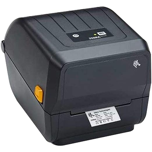 Zebra Technologies Zd230T Thermal Transfer Desktop Printer For Labels, Barcodes, Tags, And Wrist Band Printing 4 Inch Width & 6"/Sec Print Speed (ZD22042-T0GG00EZ, BIS 2020 Model), Black