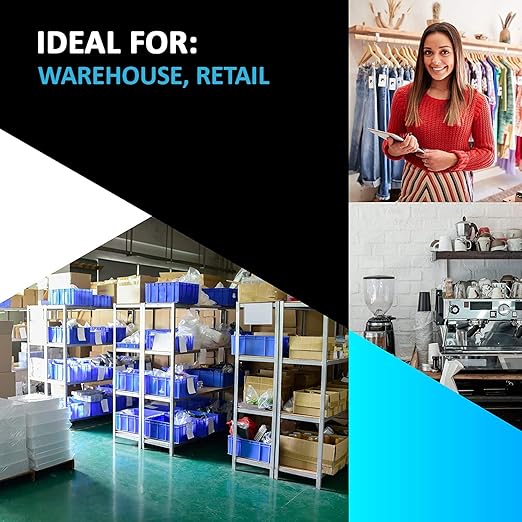 Zebra Technologies Zd230T Thermal Transfer Desktop Printer For Labels, Barcodes, Tags, And Wrist Band Printing 4 Inch Width & 6"/Sec Print Speed (ZD22042-T0GG00EZ, BIS 2020 Model), Black